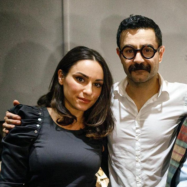 عکس شاهین نجفی و همسرش